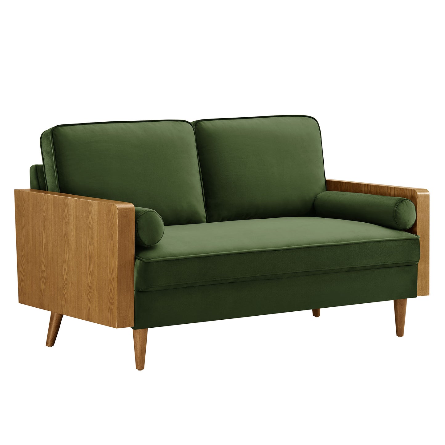 Modway - Kellan Performance Velvet Loveseat by Modway  Living Room Sofas and Armchairs Green - EEI-6945-WAL-MOG