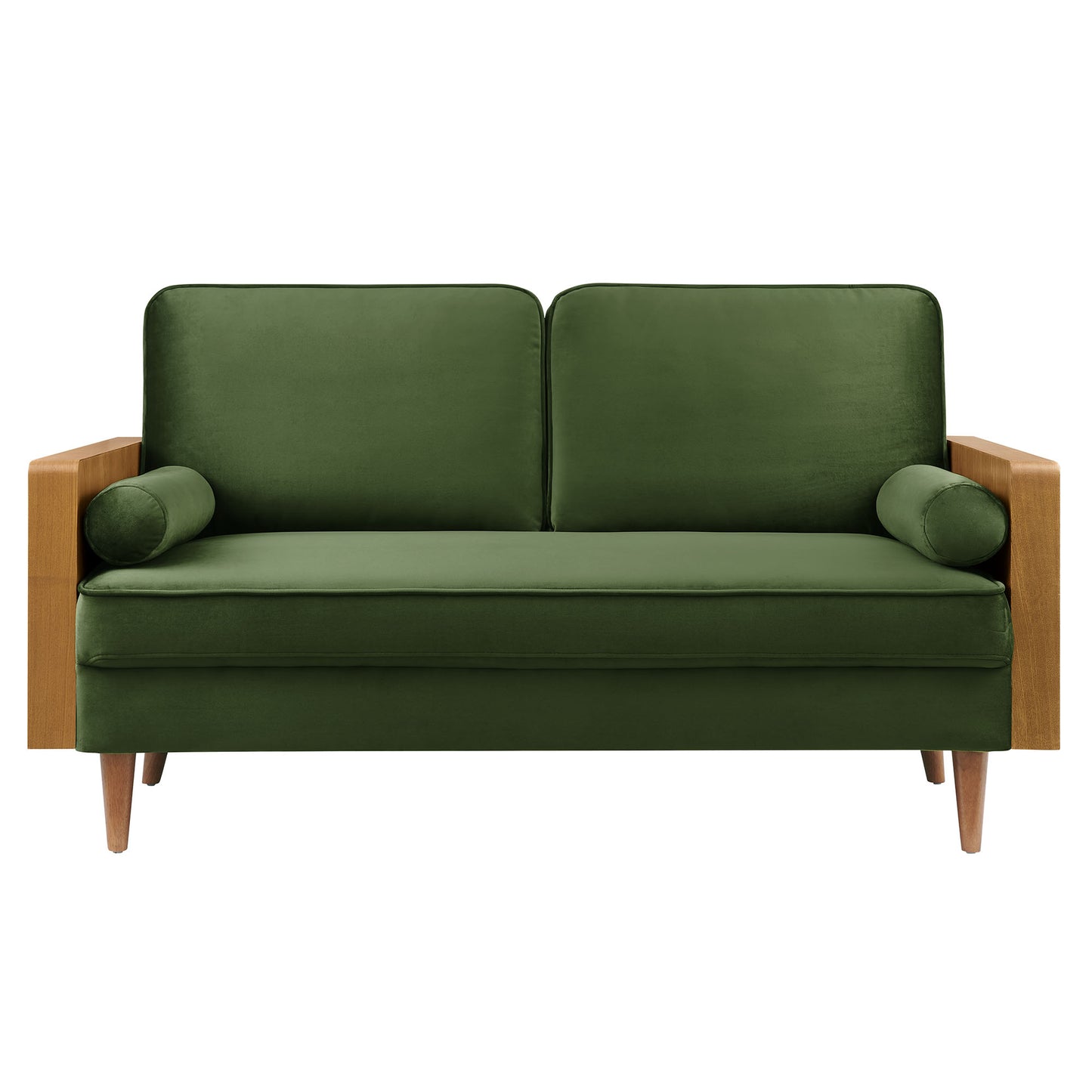 Modway - Kellan Performance Velvet Loveseat by Modway  Living Room Sofas and Armchairs Green - EEI-6945-WAL-MOG
