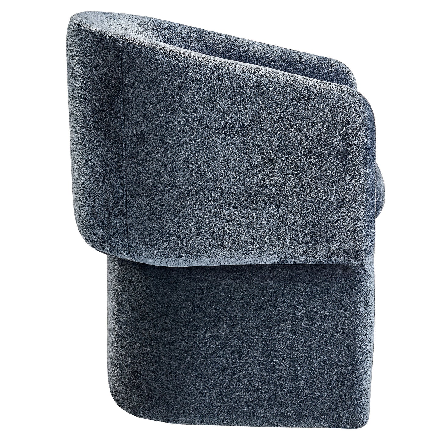 Modway - Verity Barrel Back Chenille Dining Armchair by Modway  Bar and Dining Dining Chairs Blue - EEI-6951-SLA