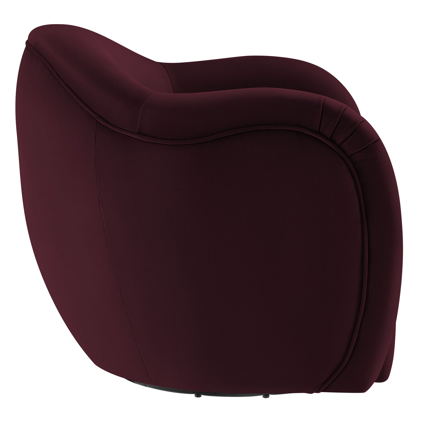Modway - Compose Performance Velvet Swivel Armchair by Modway  Living Room Sofas and Armchairs Red - EEI-6959-MUL