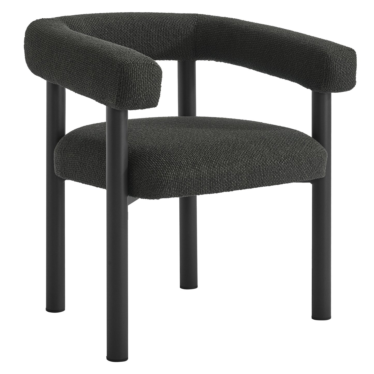 Modway - Nautica Outdoor Patio Aluminum Dining Armchairs Set of 2 by Modway  Outdoor Furniture Bar and Dining Gray - EEI-6979-CHA-GPH