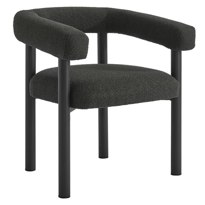 Modway - Nautica Outdoor Patio Aluminum Dining Armchairs Set of 2 by Modway  Outdoor Furniture Bar and Dining Gray - EEI-6979-CHA-GPH