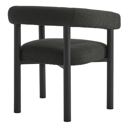 Modway - Nautica Outdoor Patio Aluminum Dining Armchairs Set of 2 by Modway  Outdoor Furniture Bar and Dining Gray - EEI-6979-CHA-GPH