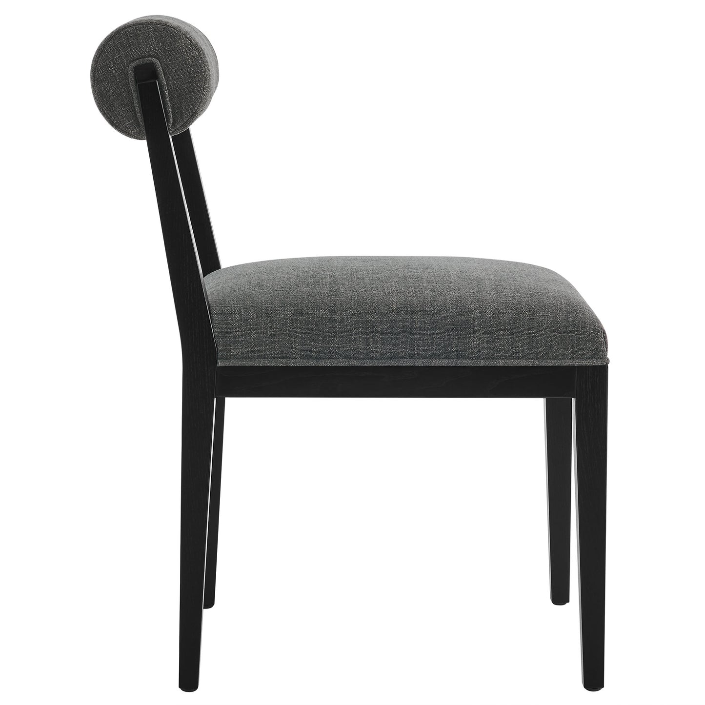 Modway - Kai Fabric Dining Chair by Modway  Bar and Dining Dining Chairs Black - EEI-6993-CHA-BLK
