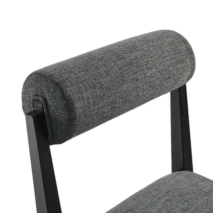 Modway - Kai Fabric Dining Chair by Modway  Bar and Dining Dining Chairs Black - EEI-6993-CHA-BLK