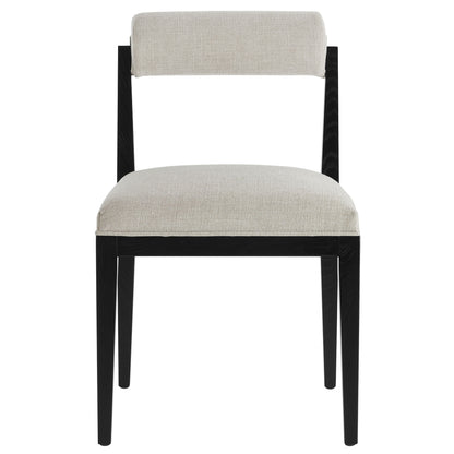 Modway - Kai Fabric Dining Chair by Modway  Bar and Dining Dining Chairs Black - EEI-6993-LIN-BLK
