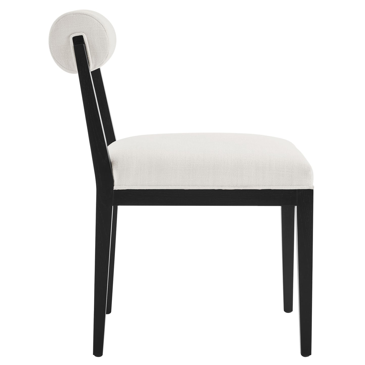 Modway - Kai Fabric Dining Chair by Modway  Bar and Dining Dining Chairs Black - EEI-6993-SAL-BLK