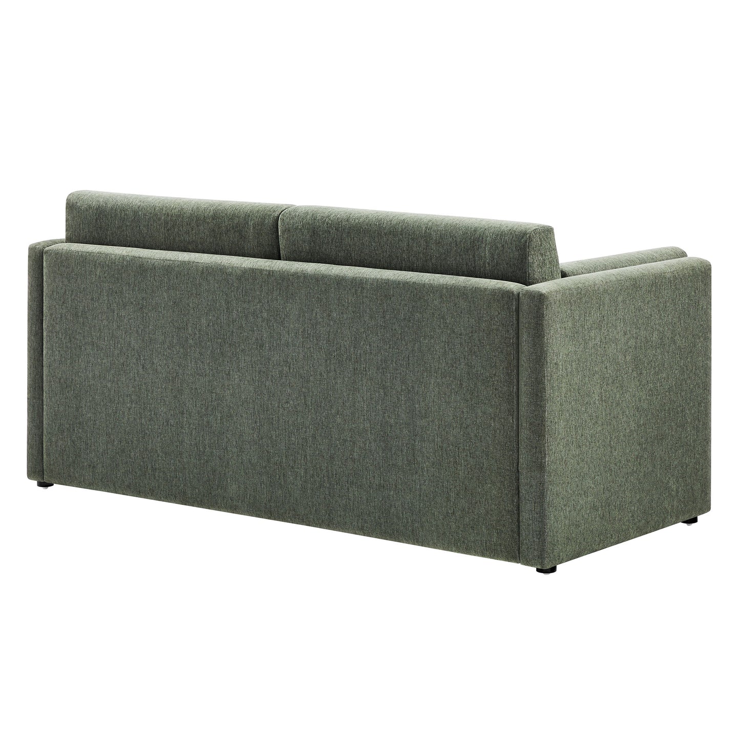 Modway - Linden Upholstered Heathered Chenille Sofa by Modway  Living Room Sofas and Armchairs Green - EEI-7012-EUC