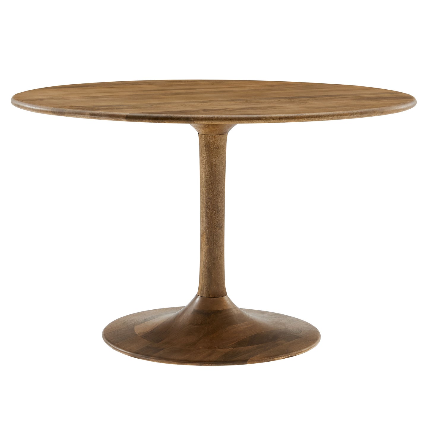 Modway - Lippa 48" Round Solid Wood Dining Table by Modway  Bar and Dining Bar and Dining Tables Brown - EEI-7051-NAT