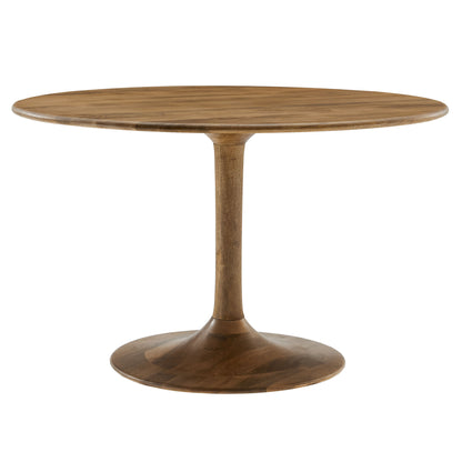 Modway - Lippa 48" Round Solid Wood Dining Table by Modway  Bar and Dining Bar and Dining Tables Brown - EEI-7051-NAT