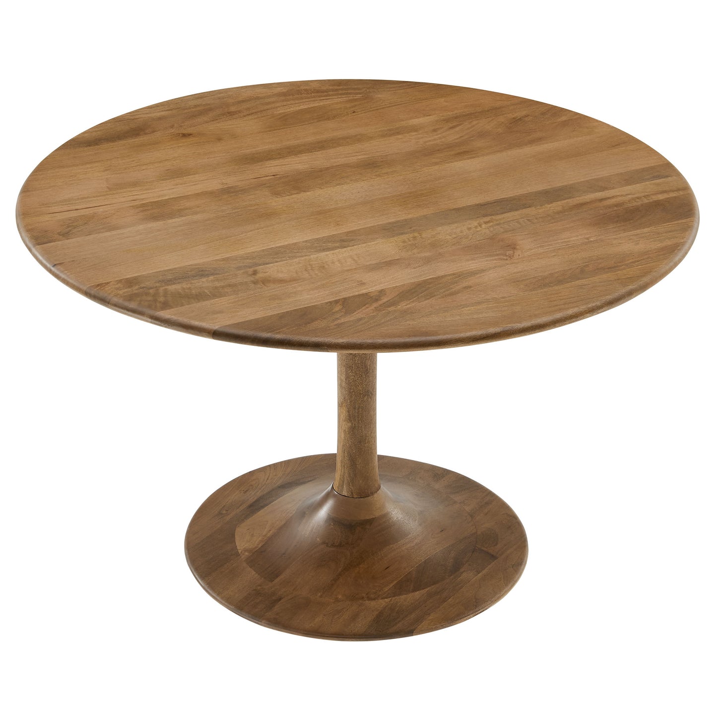 Modway - Lippa 48" Round Solid Wood Dining Table by Modway  Bar and Dining Bar and Dining Tables Brown - EEI-7051-NAT