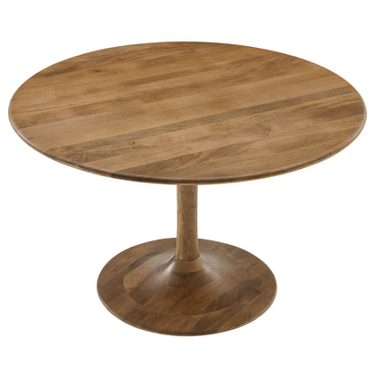 Modway - Lippa 48" Round Solid Wood Dining Table by Modway  Bar and Dining Bar and Dining Tables Brown - EEI-7051-NAT