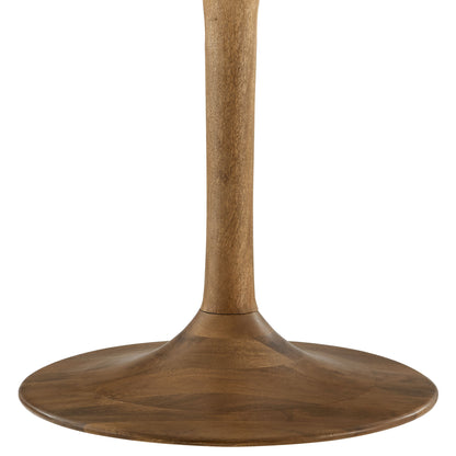 Modway - Lippa 48" Round Solid Wood Dining Table by Modway  Bar and Dining Bar and Dining Tables Brown - EEI-7051-NAT