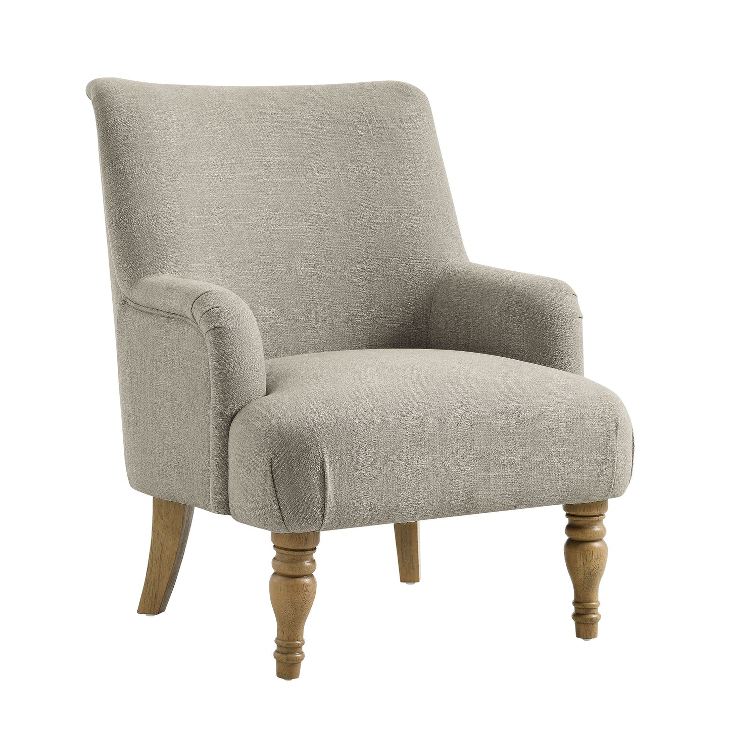 Modway - Ellington Fabric Upholstered Accent Armchair by Modway  Living Room Sofas and Armchairs Gray - EEI-7057-LIN