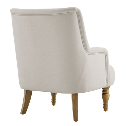 Modway - Ellington Fabric Upholstered Accent Armchair by Modway  Living Room Sofas and Armchairs White - EEI-7057-SAL