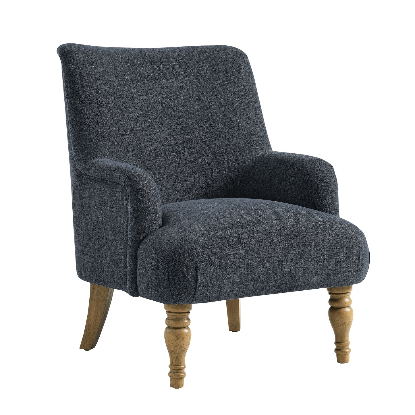 Modway - Ellington Fabric Upholstered Accent Armchair by Modway  Living Room Sofas and Armchairs Blue - EEI-7057-SLB