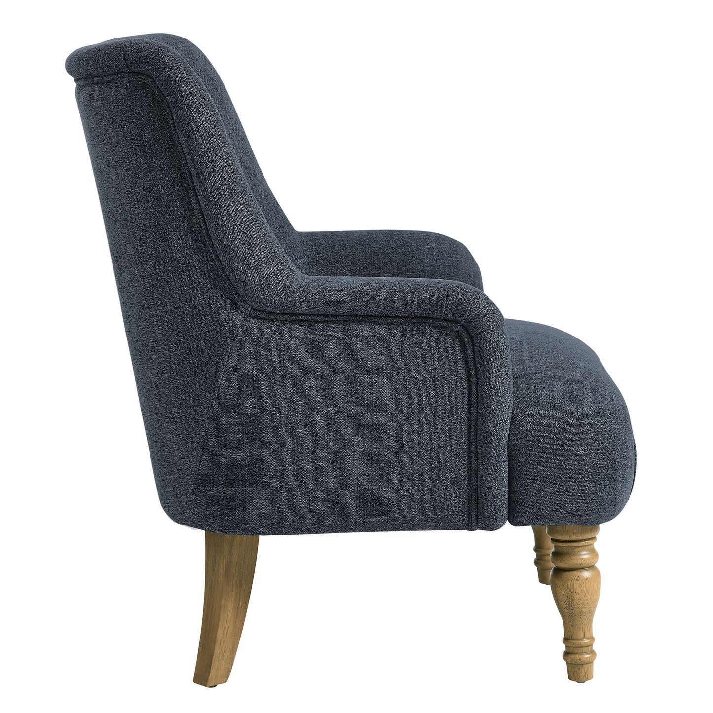 Modway - Ellington Fabric Upholstered Accent Armchair by Modway  Living Room Sofas and Armchairs Blue - EEI-7057-SLB