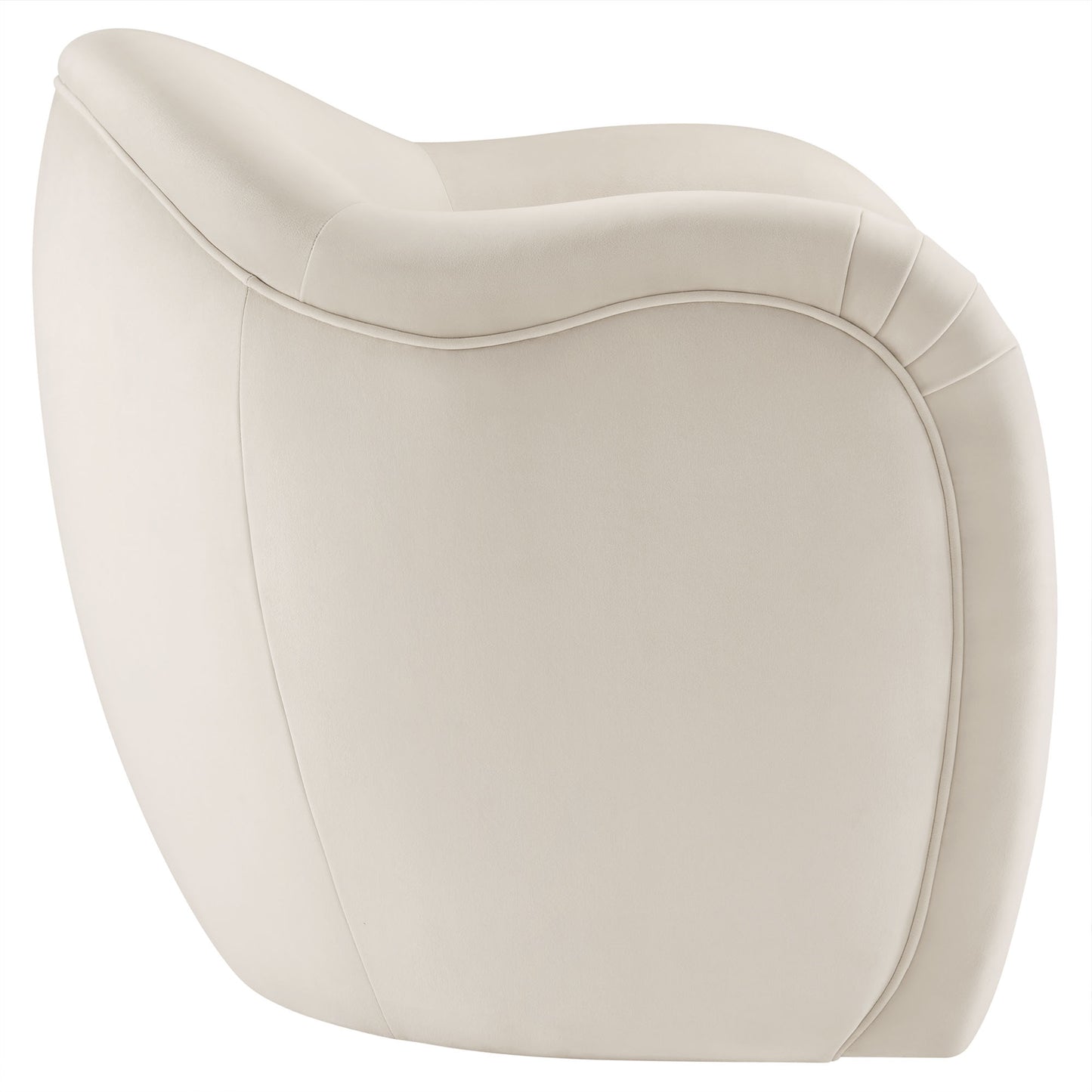 Modway - Compose Performance Velvet Accent Chair by Modway  Living Room Sofas and Armchairs White - EEI-7074-ALA