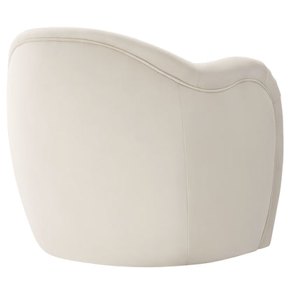 Modway - Compose Performance Velvet Accent Chair by Modway  Living Room Sofas and Armchairs White - EEI-7074-ALA