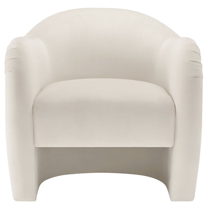 Modway - Compose Performance Velvet Accent Chair by Modway  Living Room Sofas and Armchairs White - EEI-7074-ALA