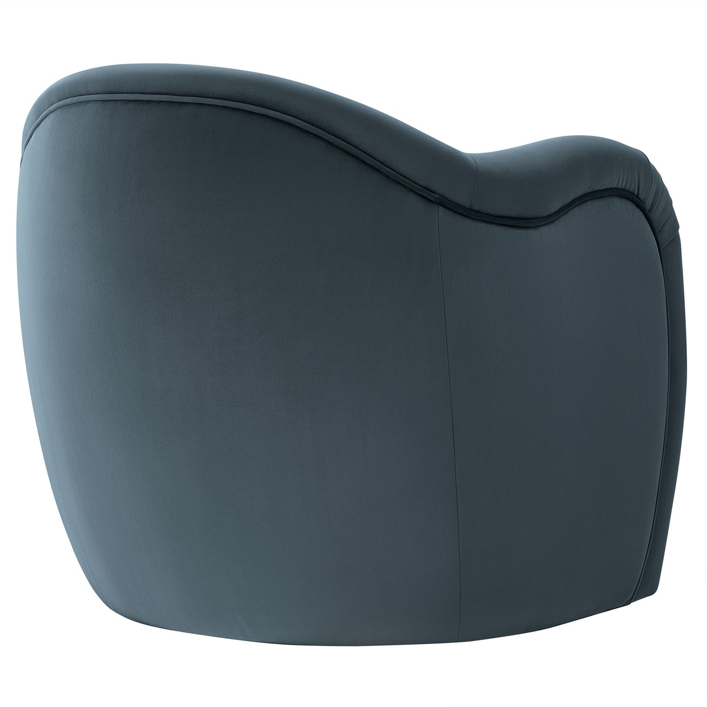 Modway - Compose Performance Velvet Accent Chair by Modway  Living Room Sofas and Armchairs Blue - EEI-7074-CAB