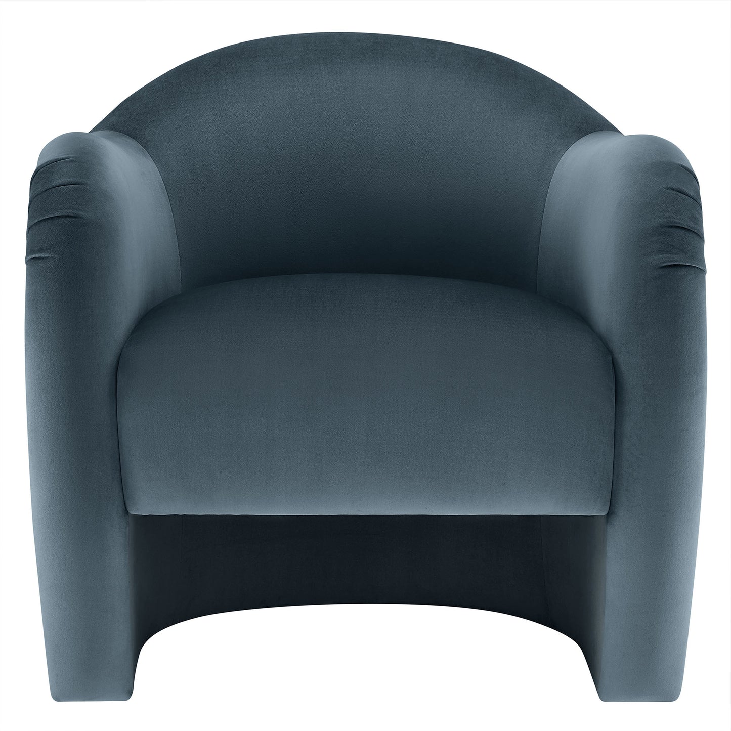Modway - Compose Performance Velvet Accent Chair by Modway  Living Room Sofas and Armchairs Blue - EEI-7074-CAB