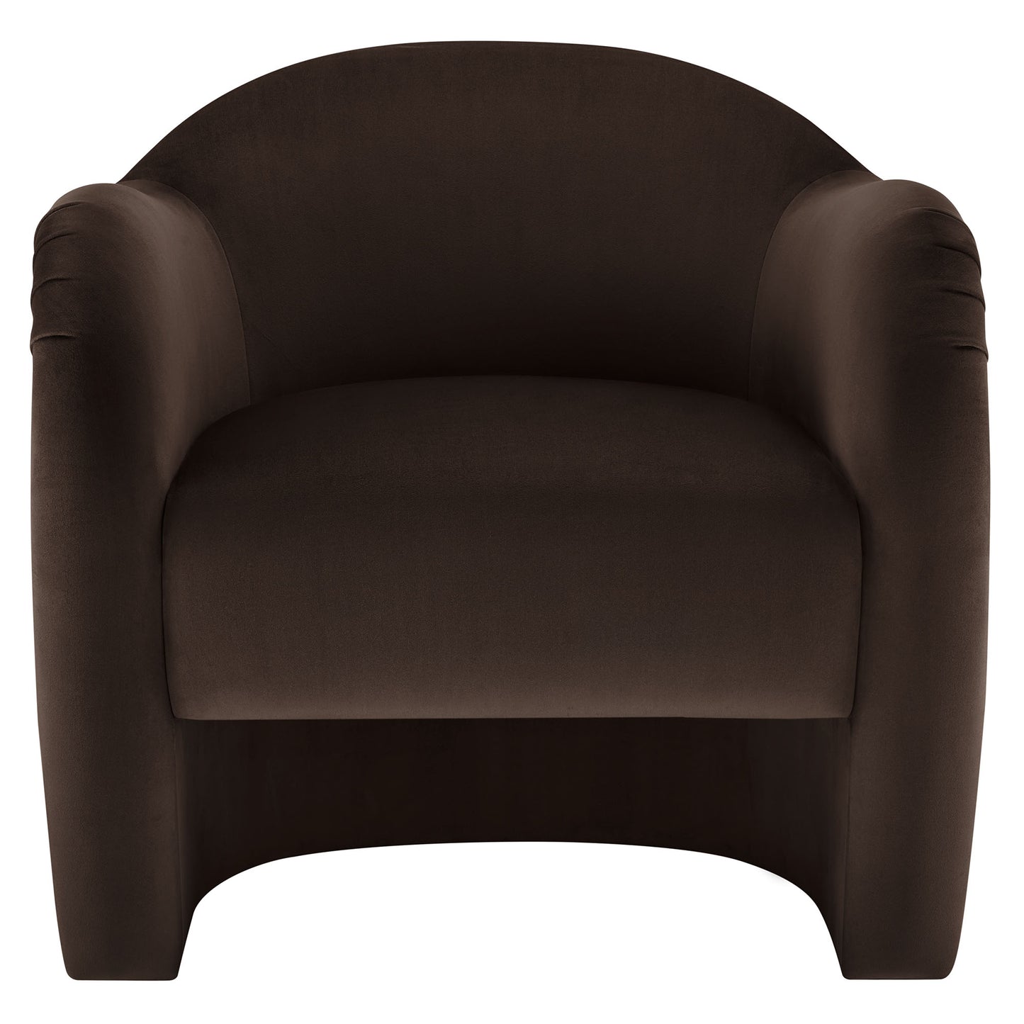Modway - Compose Performance Velvet Accent Chair by Modway  Living Room Sofas and Armchairs Brown - EEI-7074-CHB