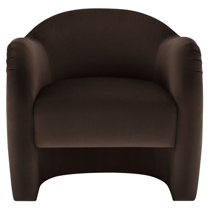 Modway - Compose Performance Velvet Accent Chair by Modway  Living Room Sofas and Armchairs Brown - EEI-7074-CHB