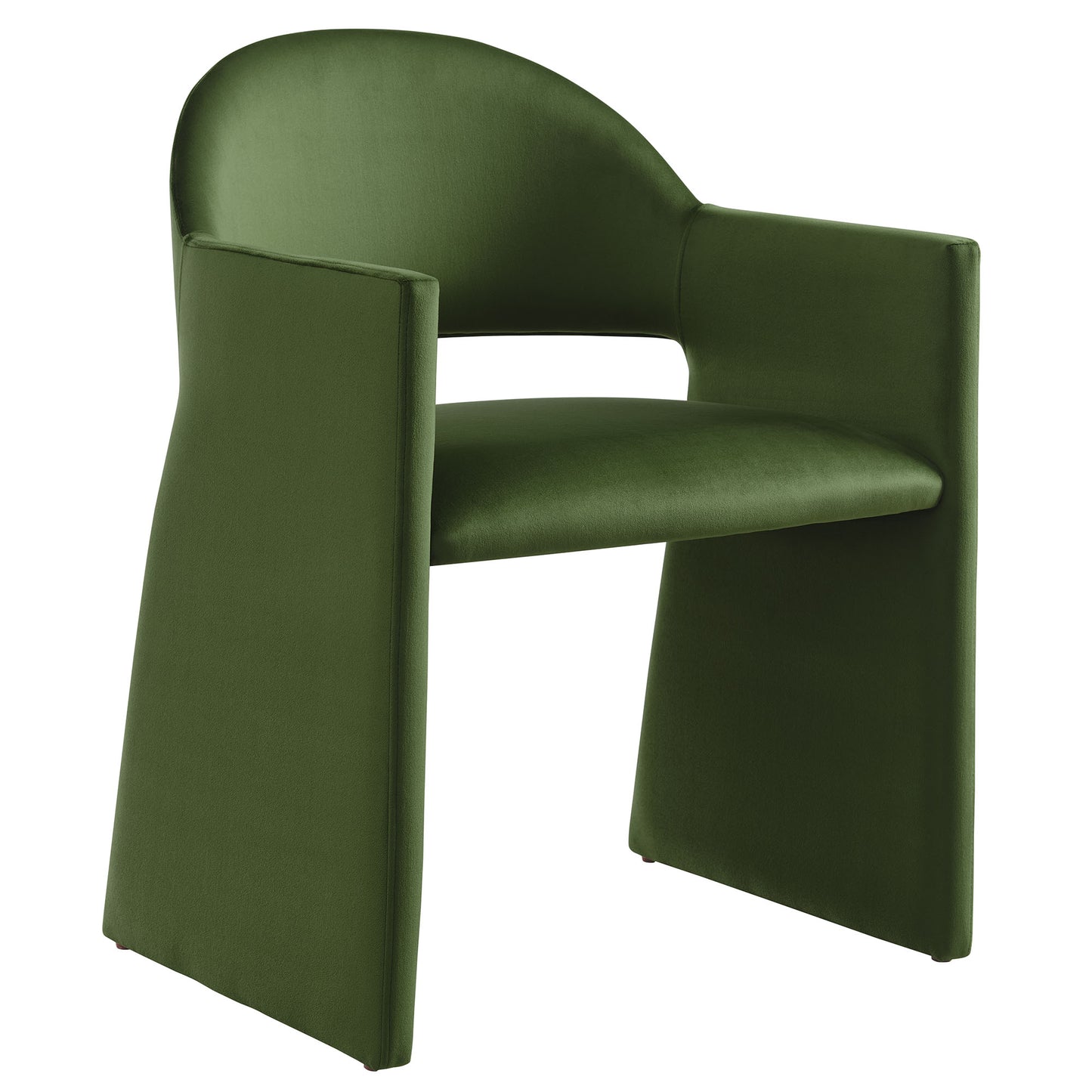 Modway - Talia Performance Velvet Dining Armchair by Modway  Bar and Dining Dining Chairs Green - EEI-7081-MOG