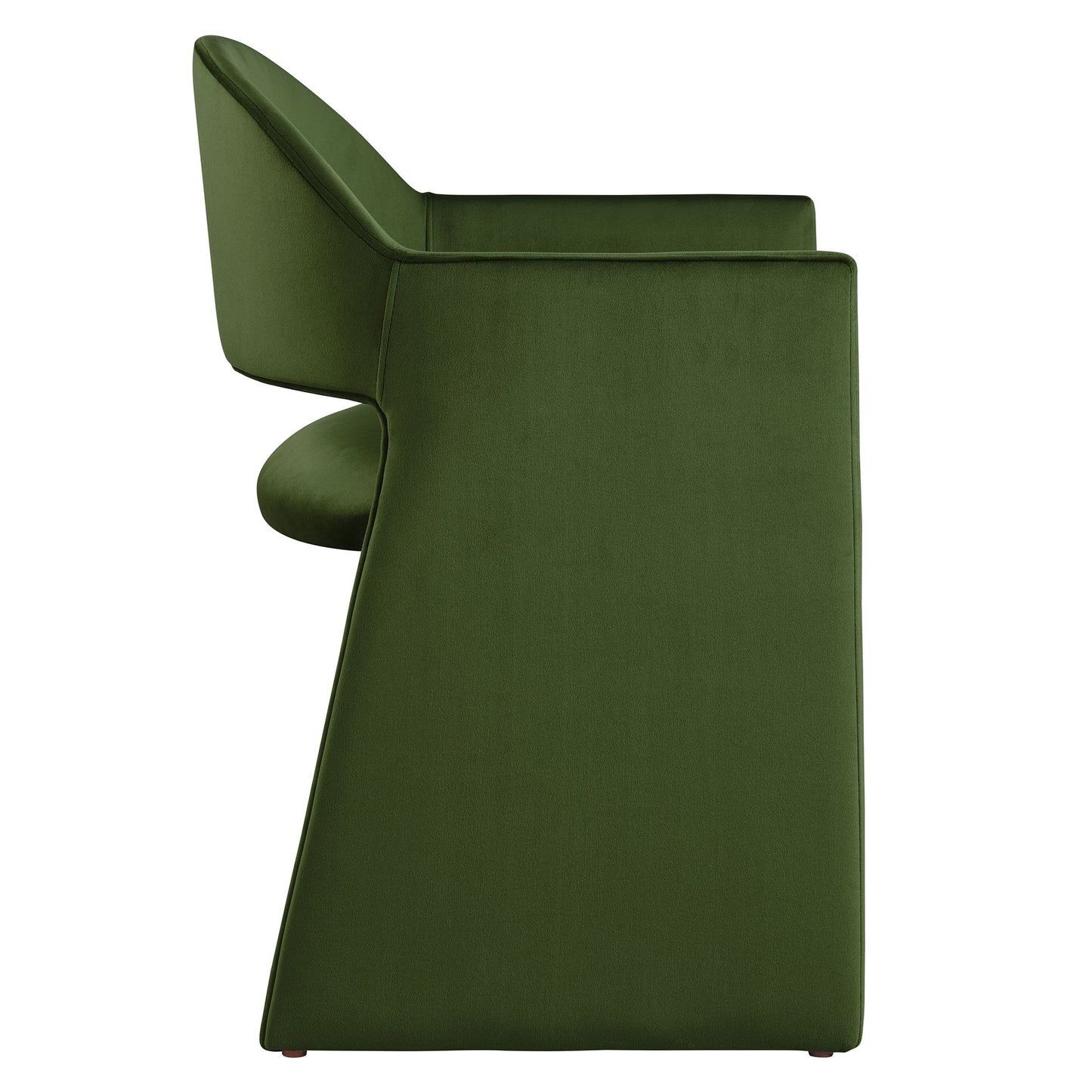 Modway - Talia Performance Velvet Dining Armchair by Modway  Bar and Dining Dining Chairs Green - EEI-7081-MOG