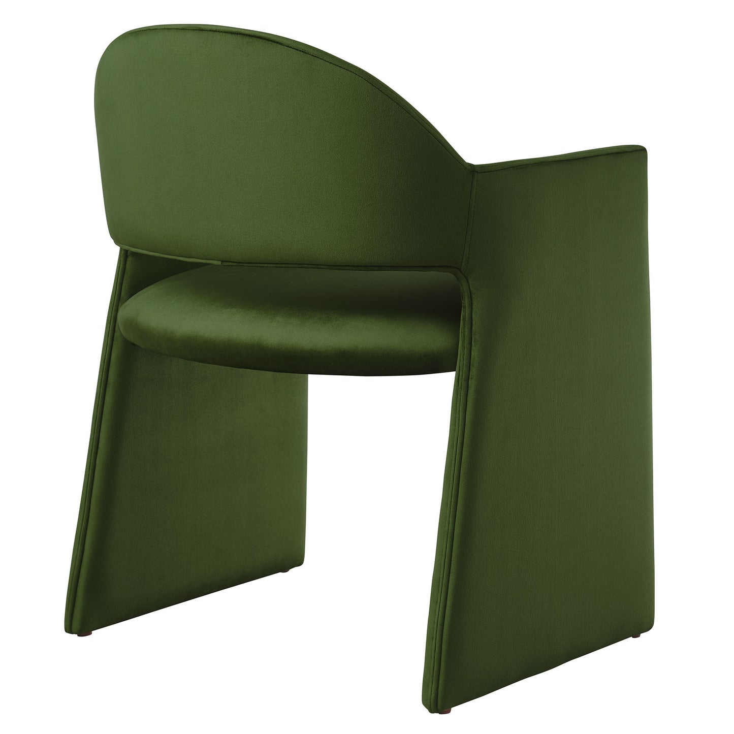 Modway - Talia Performance Velvet Dining Armchair by Modway  Bar and Dining Dining Chairs Green - EEI-7081-MOG