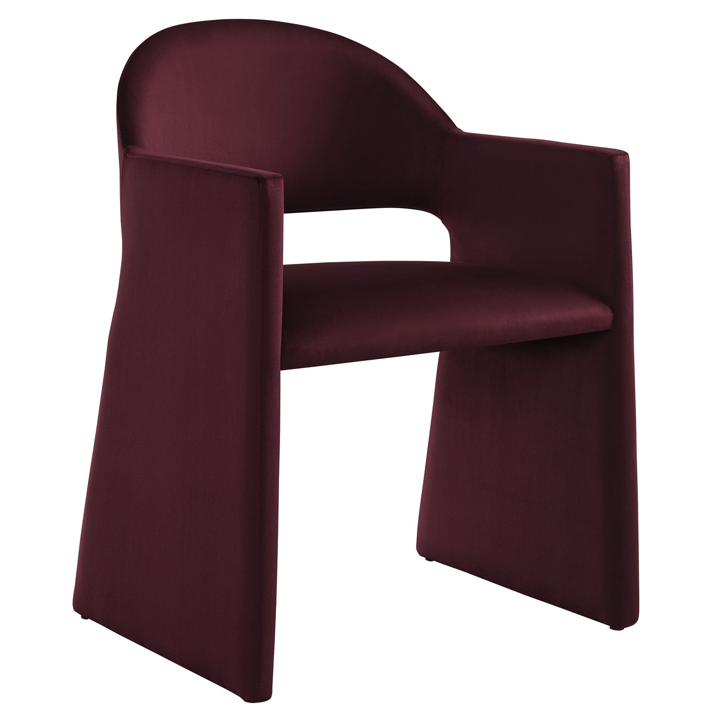 Modway - Talia Performance Velvet Dining Armchair by Modway  Bar and Dining Dining Chairs Red - EEI-7081-MUL