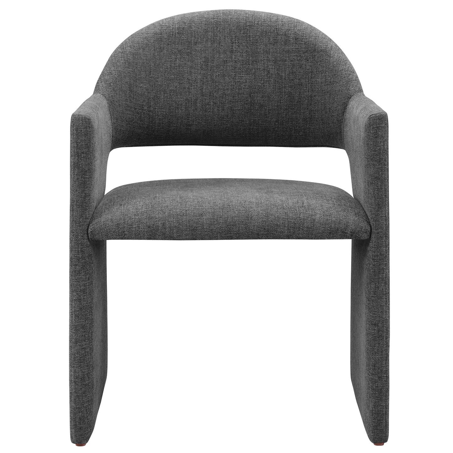 Modway - Talia Upholstered Fabric Dining Armchair by Modway  Bar and Dining Dining Chairs Gray - EEI-7082-CHA