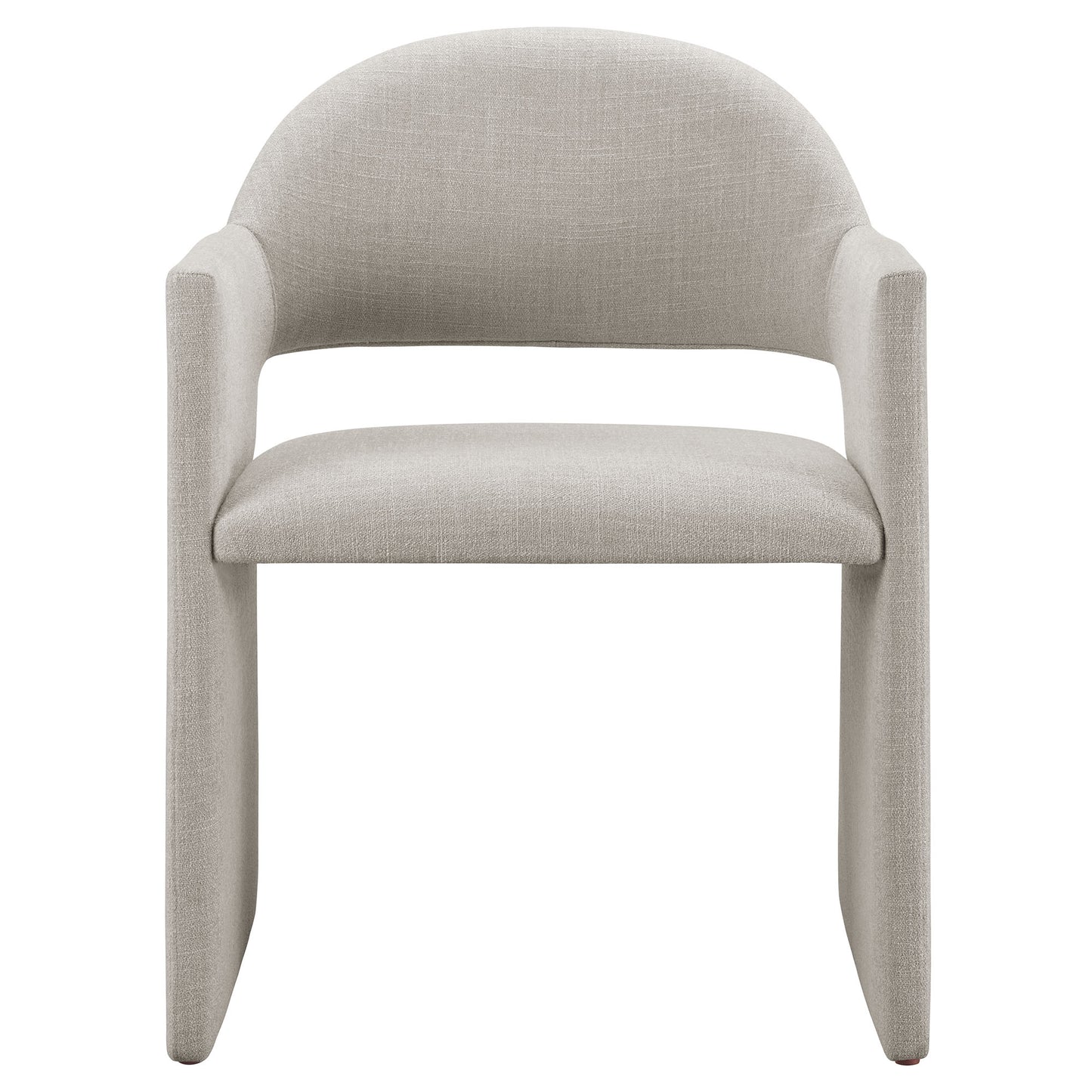 Modway - Talia Upholstered Fabric Dining Armchair by Modway  Bar and Dining Dining Chairs Gray - EEI-7082-LIN
