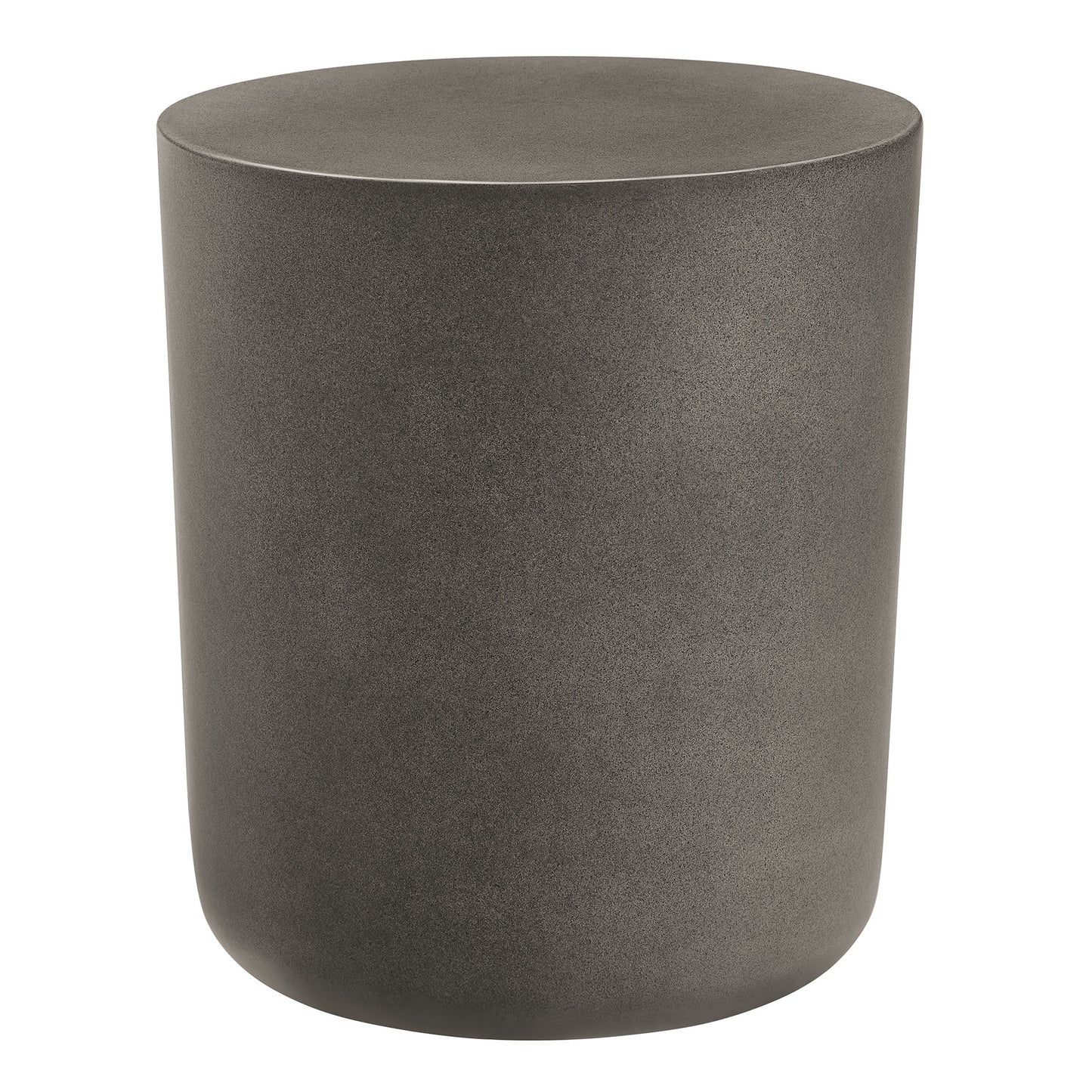 Modway - Brion Indoor - Outdoor Patio Concrete Stool by Modway  Outdoor Furniture Bar and Dining Gray - EEI-7088-GRY