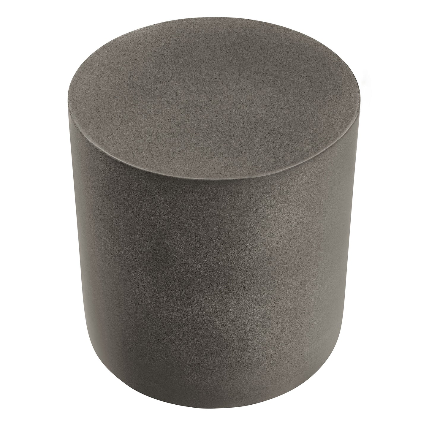 Modway - Brion Indoor - Outdoor Patio Concrete Stool by Modway  Outdoor Furniture Bar and Dining Gray - EEI-7088-GRY