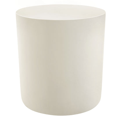 Modway - Brion Indoor - Outdoor Patio Concrete Stool by Modway  Outdoor Furniture Bar and Dining White - EEI-7088-WHI
