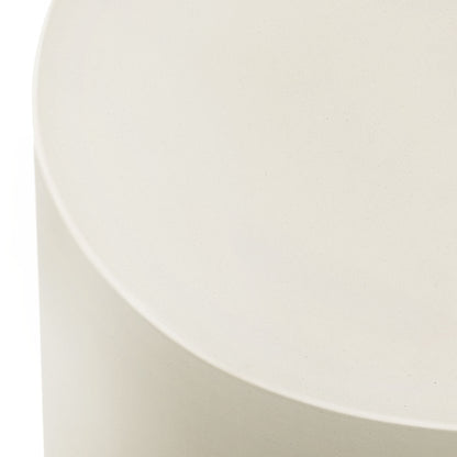 Modway - Brion Indoor - Outdoor Patio Concrete Stool by Modway  Outdoor Furniture Bar and Dining White - EEI-7088-WHI