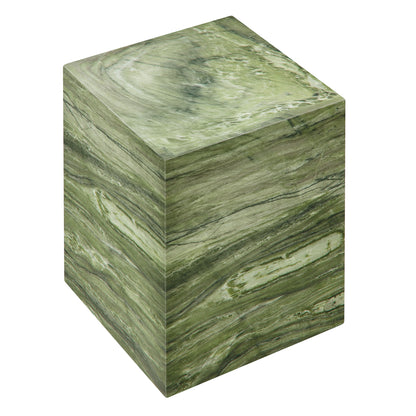 Modway - Jordana Square Plinth Indoor - Outdoor Patio Concrete Side Table by Modway  Outdoor Furniture Bar and Dining Green - EEI-7096-GRN