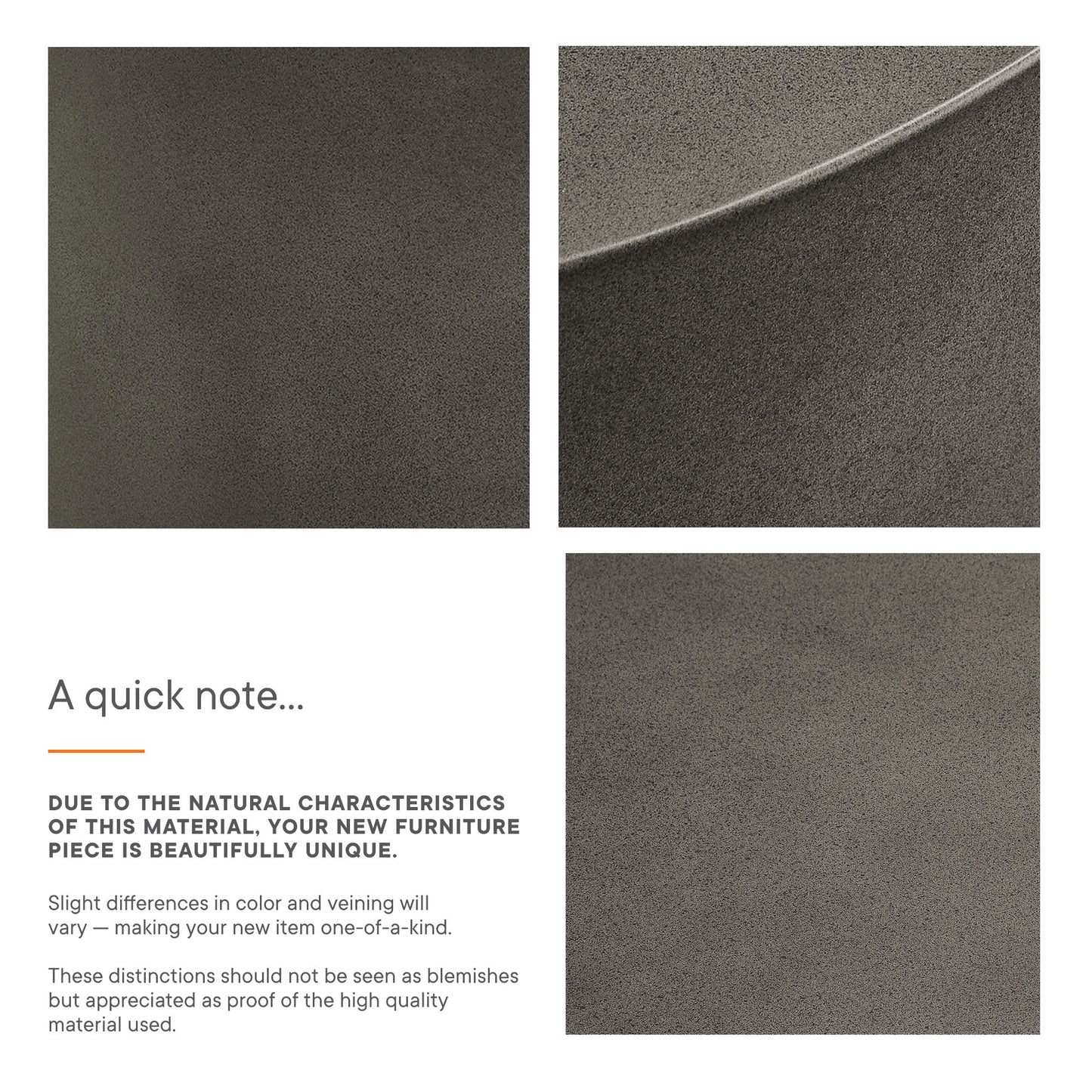 Modway - Brion Round Indoor - Outdoor Patio Concrete Coffee Table by Modway  Outdoor Furniture Bar and Dining Gray - EEI-7099-GRY