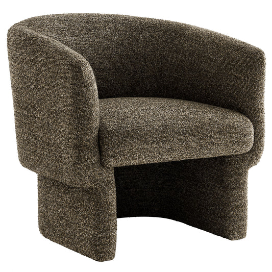 Modway - Muse Boucle Fabric Barrel Accent Chair by Modway  Living Room Sofas and Armchairs Gray - EEI-7100-ATQ