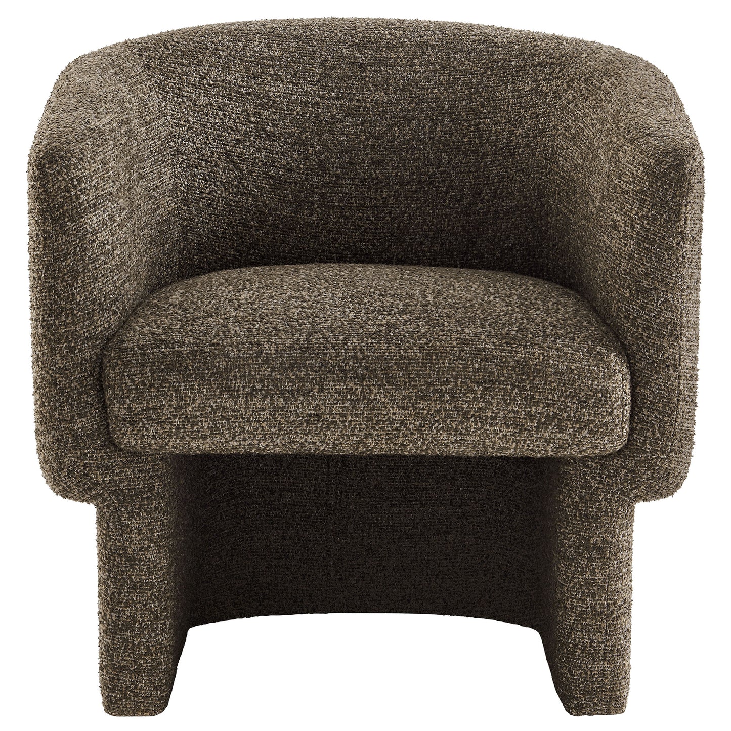 Modway - Muse Boucle Fabric Barrel Accent Chair by Modway  Living Room Sofas and Armchairs Gray - EEI-7100-ATQ