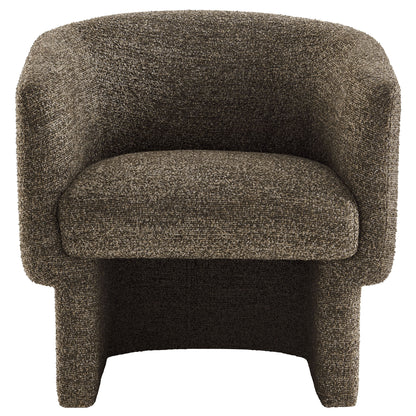 Modway - Muse Boucle Fabric Barrel Accent Chair by Modway  Living Room Sofas and Armchairs Gray - EEI-7100-ATQ