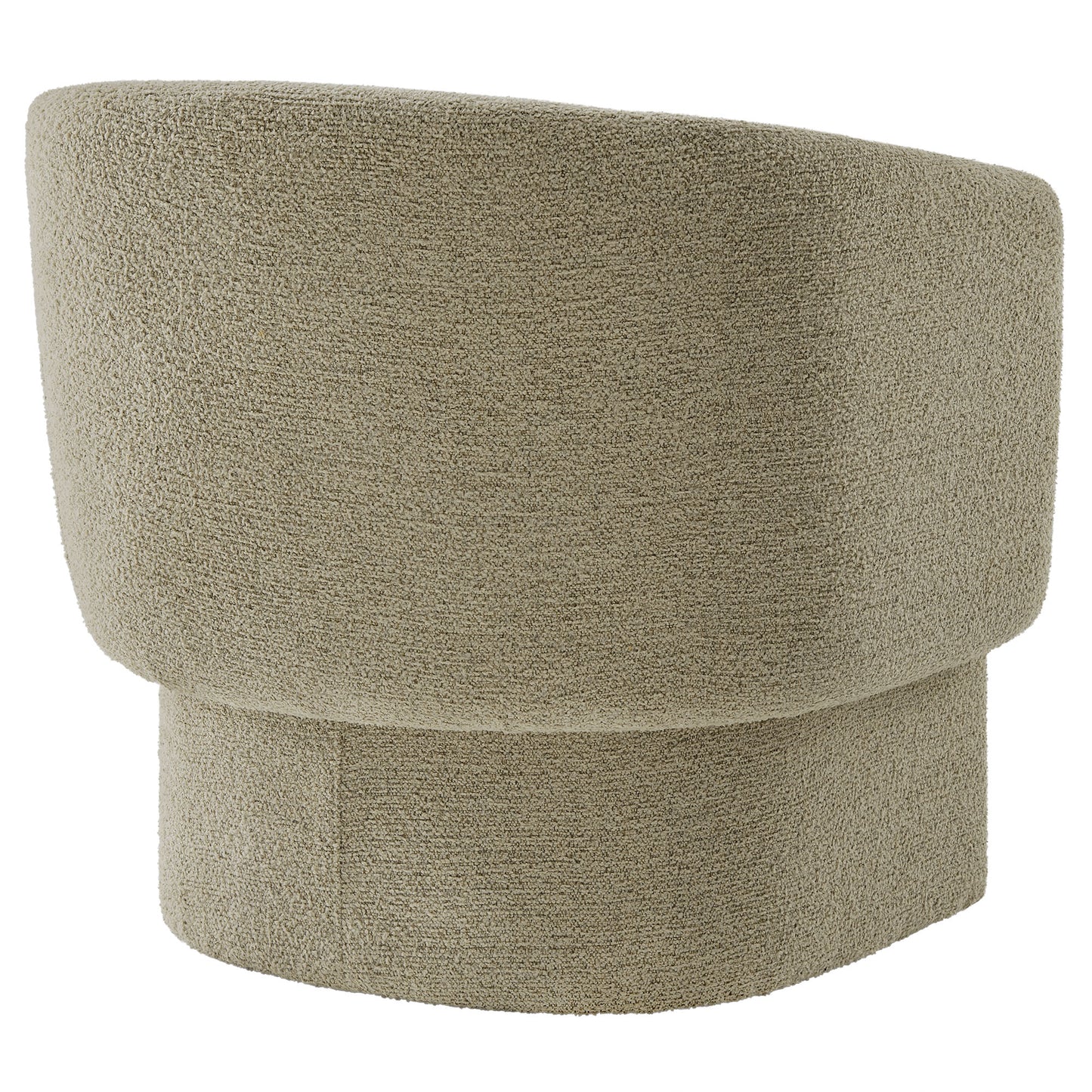 Modway - Muse Boucle Fabric Barrel Accent Chair by Modway  Living Room Sofas and Armchairs Oatmeal - EEI-7100-CRK