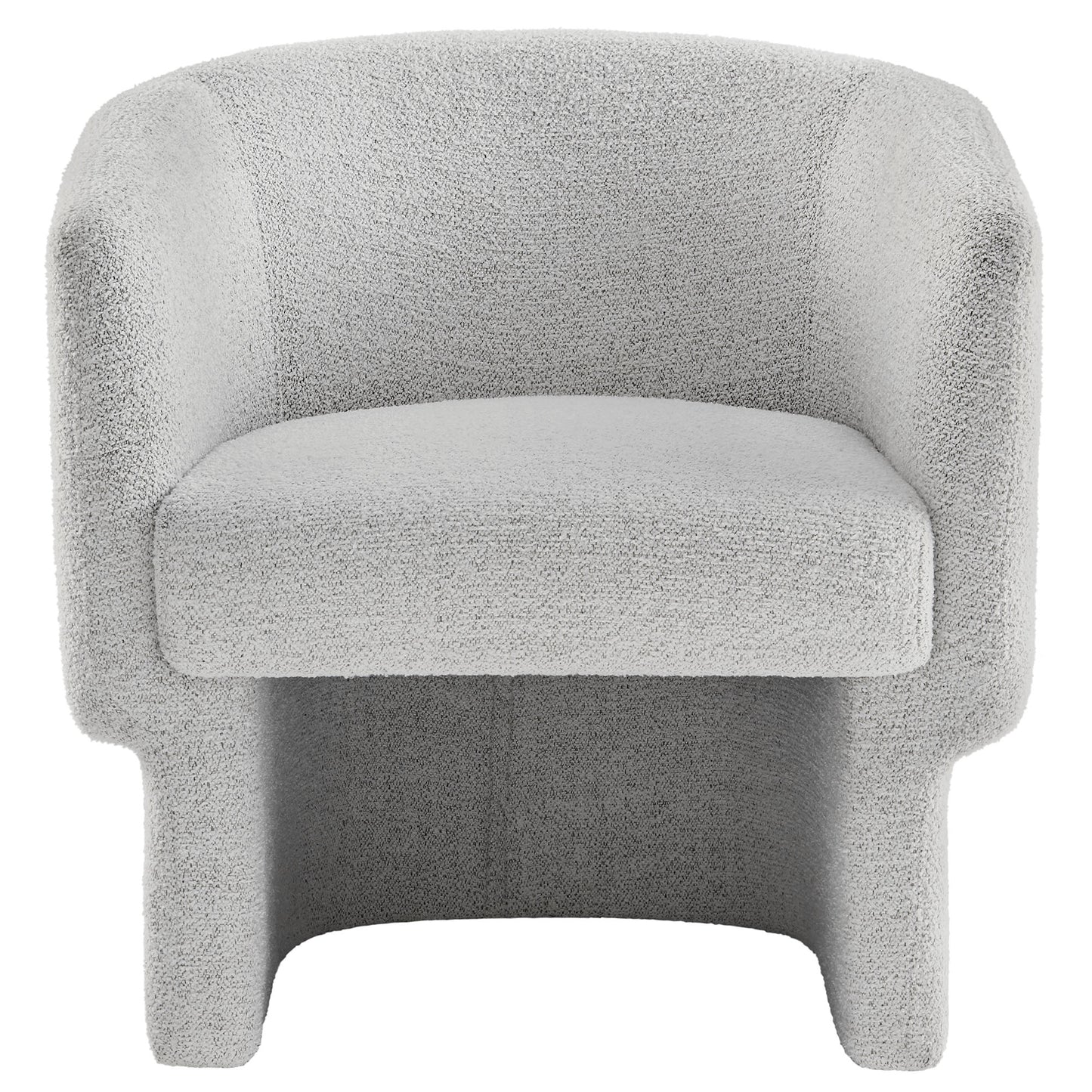 Modway - Muse Boucle Fabric Barrel Accent Chair by Modway  Living Room Sofas and Armchairs White - EEI-7100-NPT