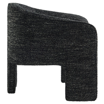 Modway - Greer Boucle Fabric Upholstered Accent Armchair by Modway  Living Room Sofas and Armchairs Black - EEI-7101-CHA