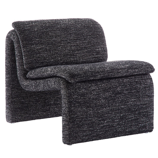 Modway - Dune Boucle Upholstered Armless Accent Chair by Modway  Living Room Sofas and Armchairs Gray - EEI-7103-CHA