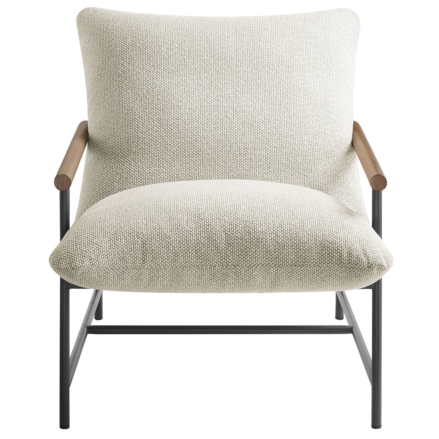 Modway - Raya Outdoor Patio Boucle Sling Lounge Chair by Modway  Outdoor Furniture Sofa Sectionals Ivory - EEI-7118-IVO