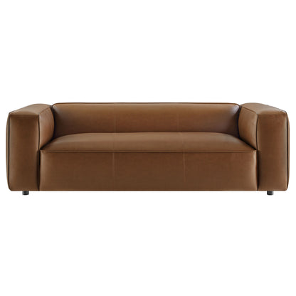 Modway - Auren Upholstered Vegan Leather Sofa by Modway  Living Room Sofas and Armchairs Brown - EEI-7119-COF