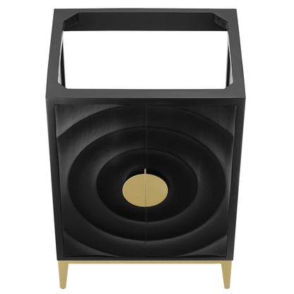 Modway - Beau 24" Bathroom Vanity Cabinet (Sink Basin Not Included) by Modway  Bathroom Vanities Black - EEI-7147-BLK